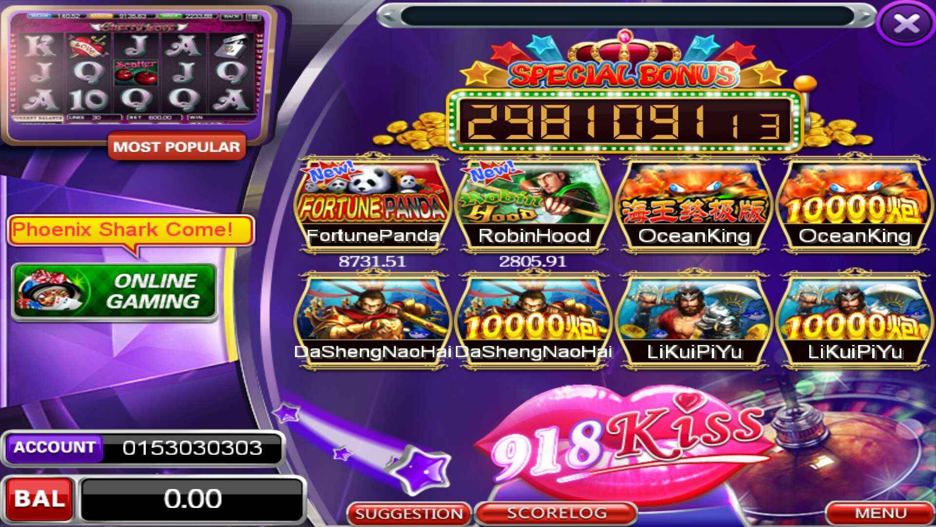 Aplikasi Slot kiss918 Login